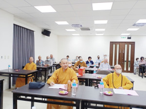 新北市佛教會114年5月16日星期五 第十五屆第六次理監事會(善導寺教育大樓三樓)