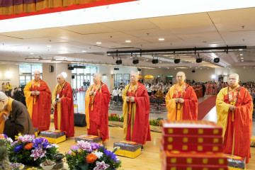 新北市佛教界慶祝佛曆2570聯佛誕節浴佛大典